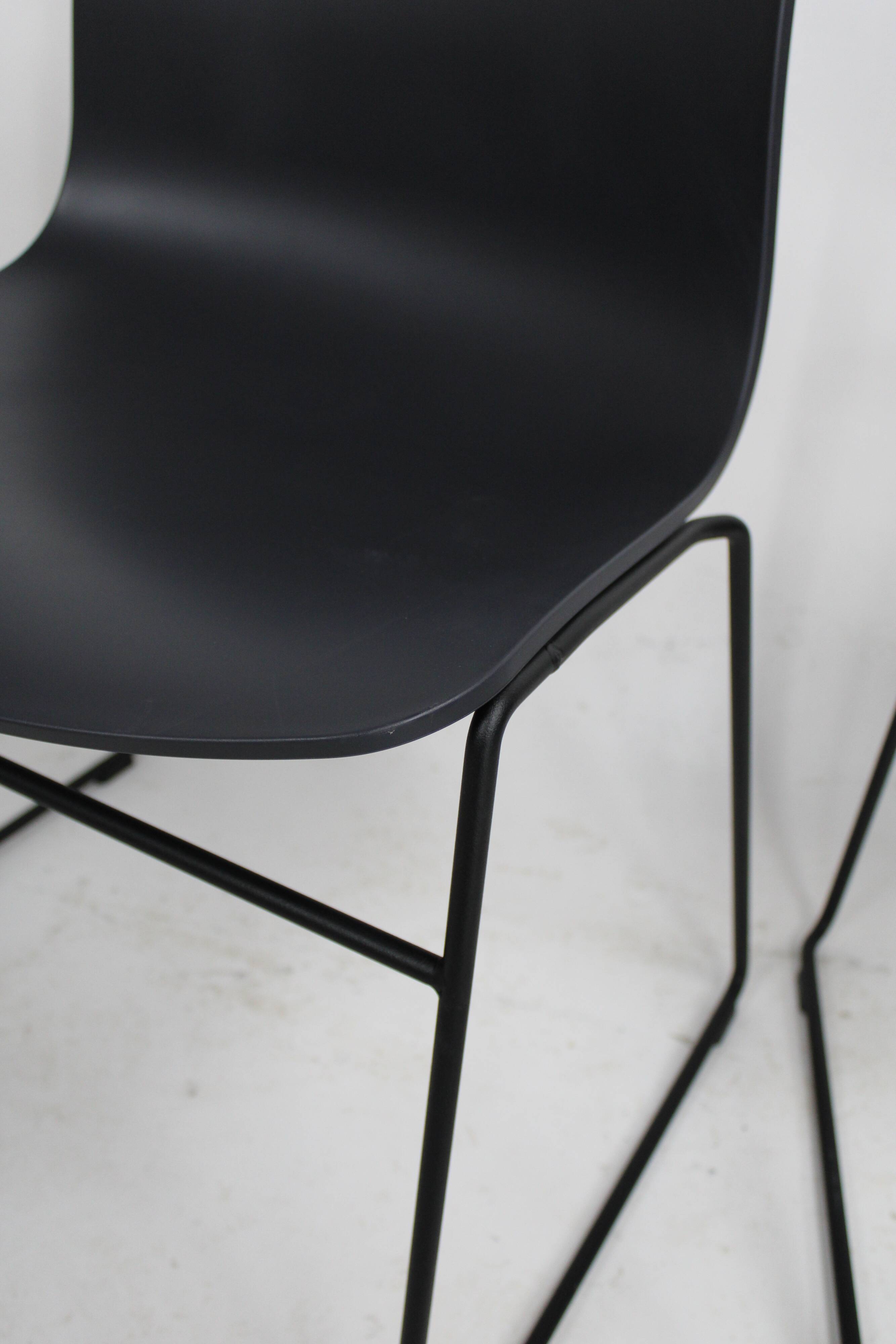 Set of 2 About A Chair AAC08 chairs designed by Hee Welling for HAY in Denmark.