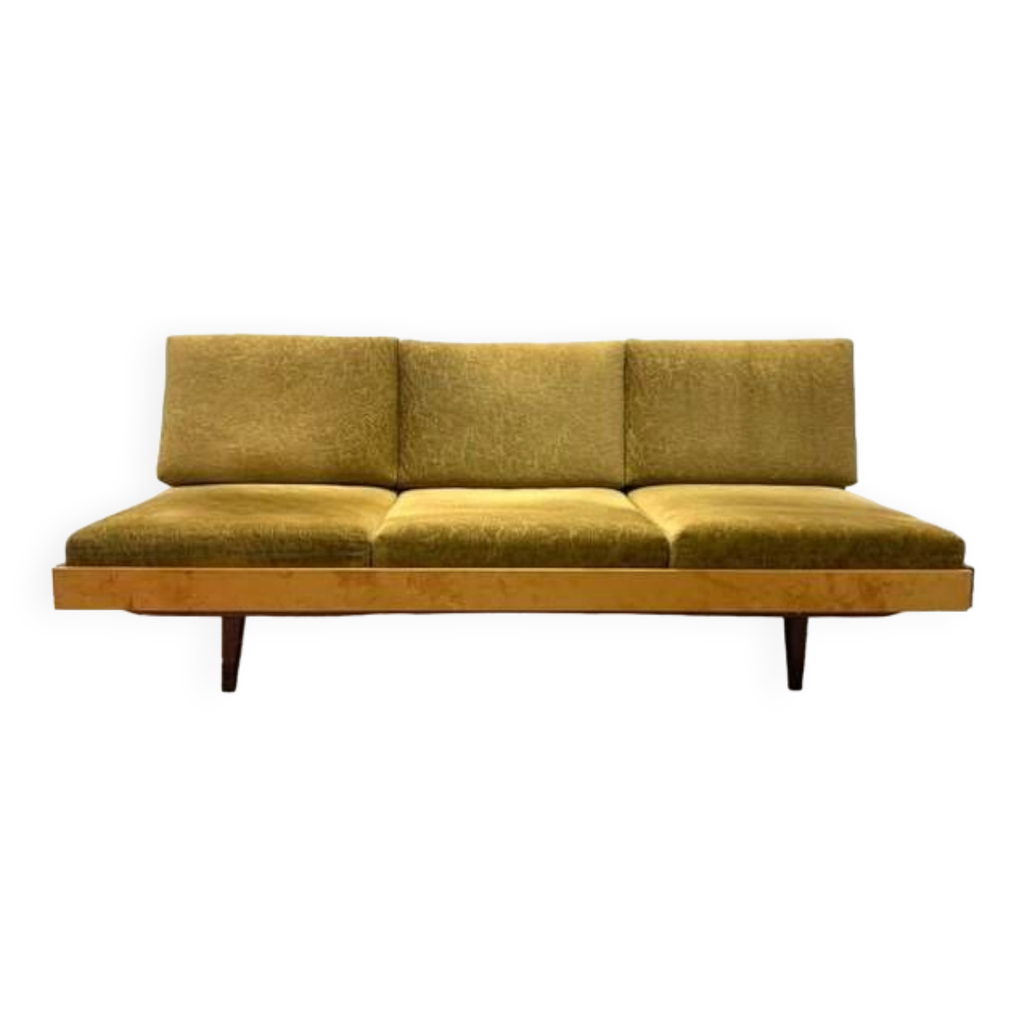 Jitona sofa bed, vintage czech 1960s