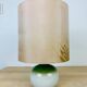 Lampe boule grès de Sylvie et Philippe Duriez