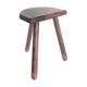 Farm stool 1/2 round vintage tripod