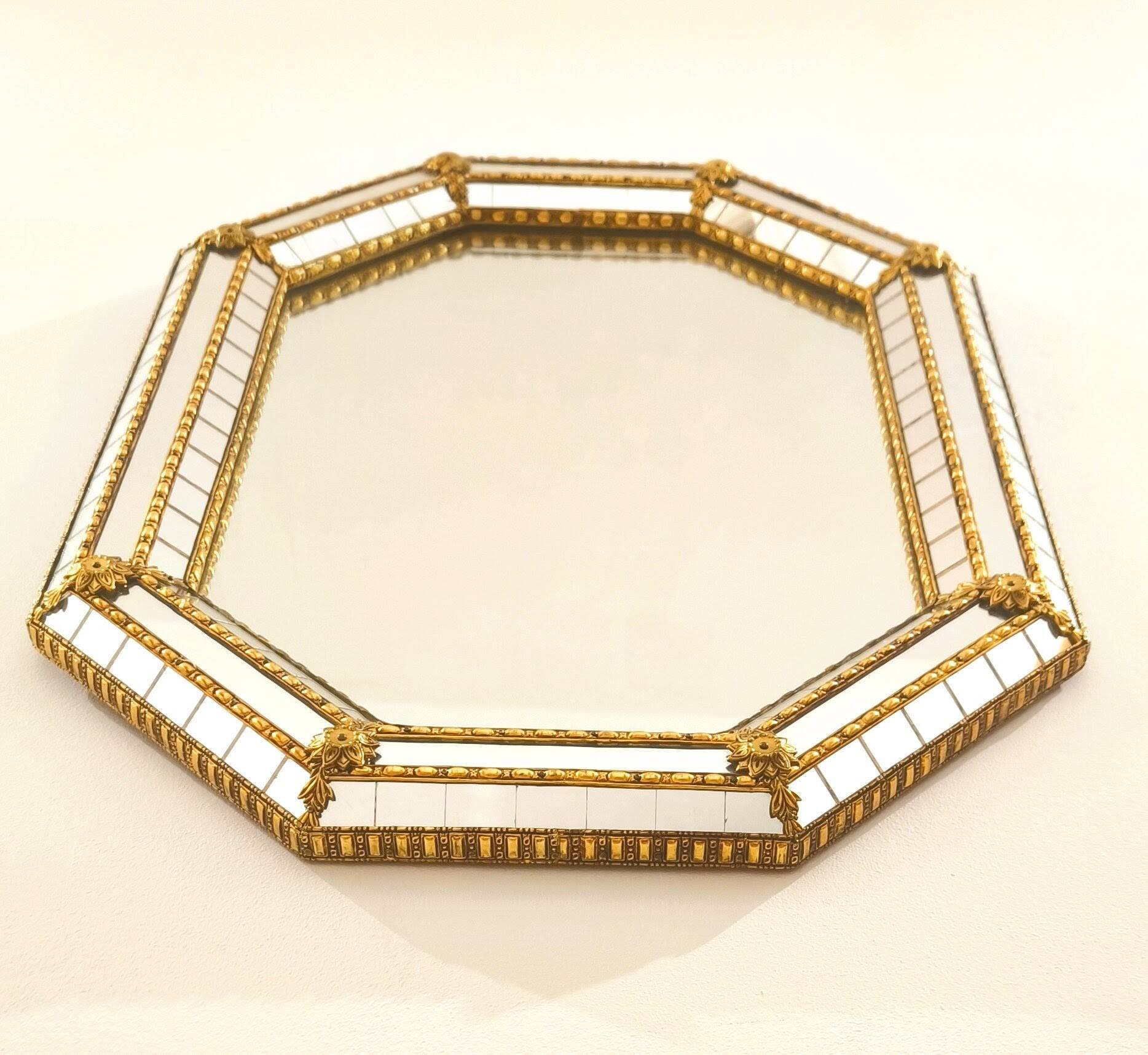 Miroir vénitien des années 80