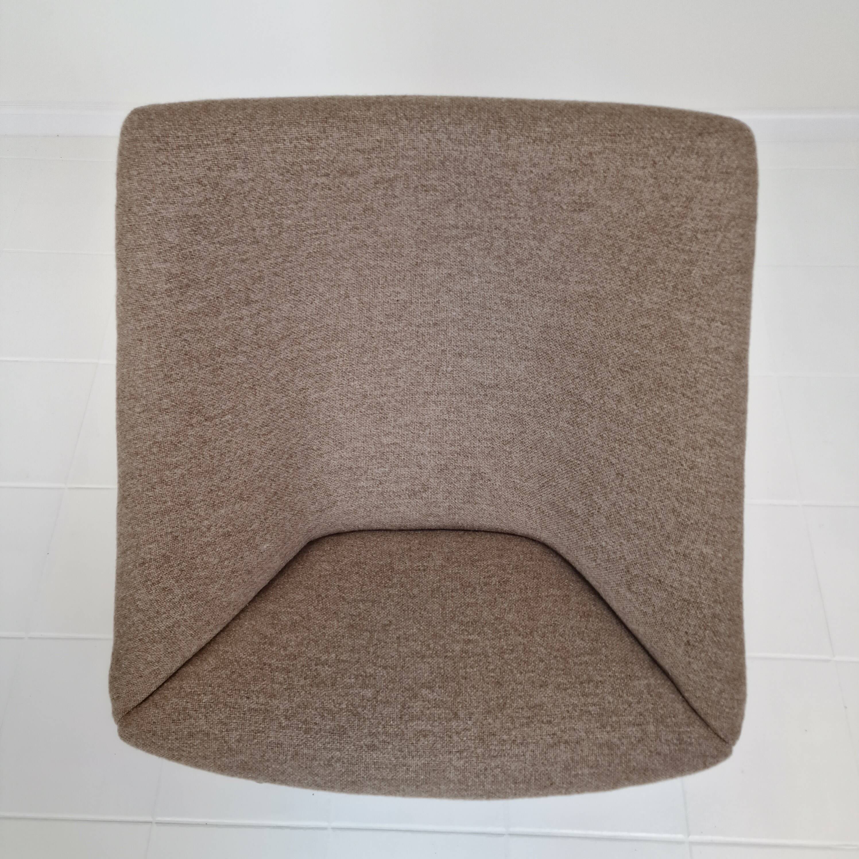 Oyster Chair with Ottoman by Pierre Paulin for Artifort, 1960s