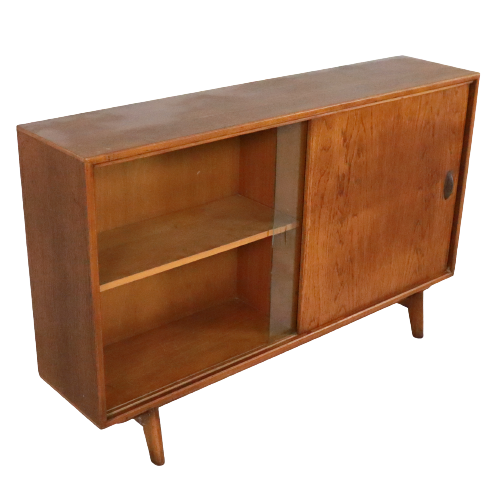 Buffet vitrine vintage anglais