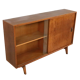 Buffet vitrine vintage anglais