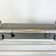 Grey Industrial Hanging Tube Light from Polam Gdansk, 1970s