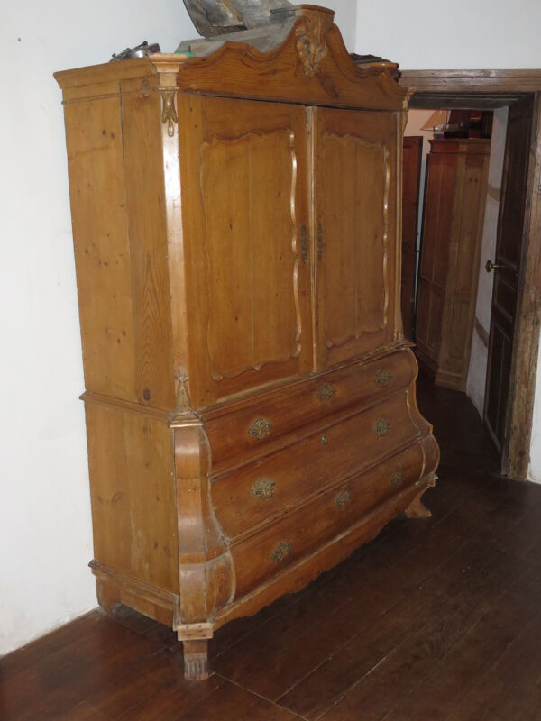 Armoire hollandaise ancienne 19 eme en pin