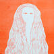 Les cheveux #2 monotype 50 x 70 cm
