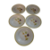 Lot de 5 assiettes creuses sarreguemines /digoin