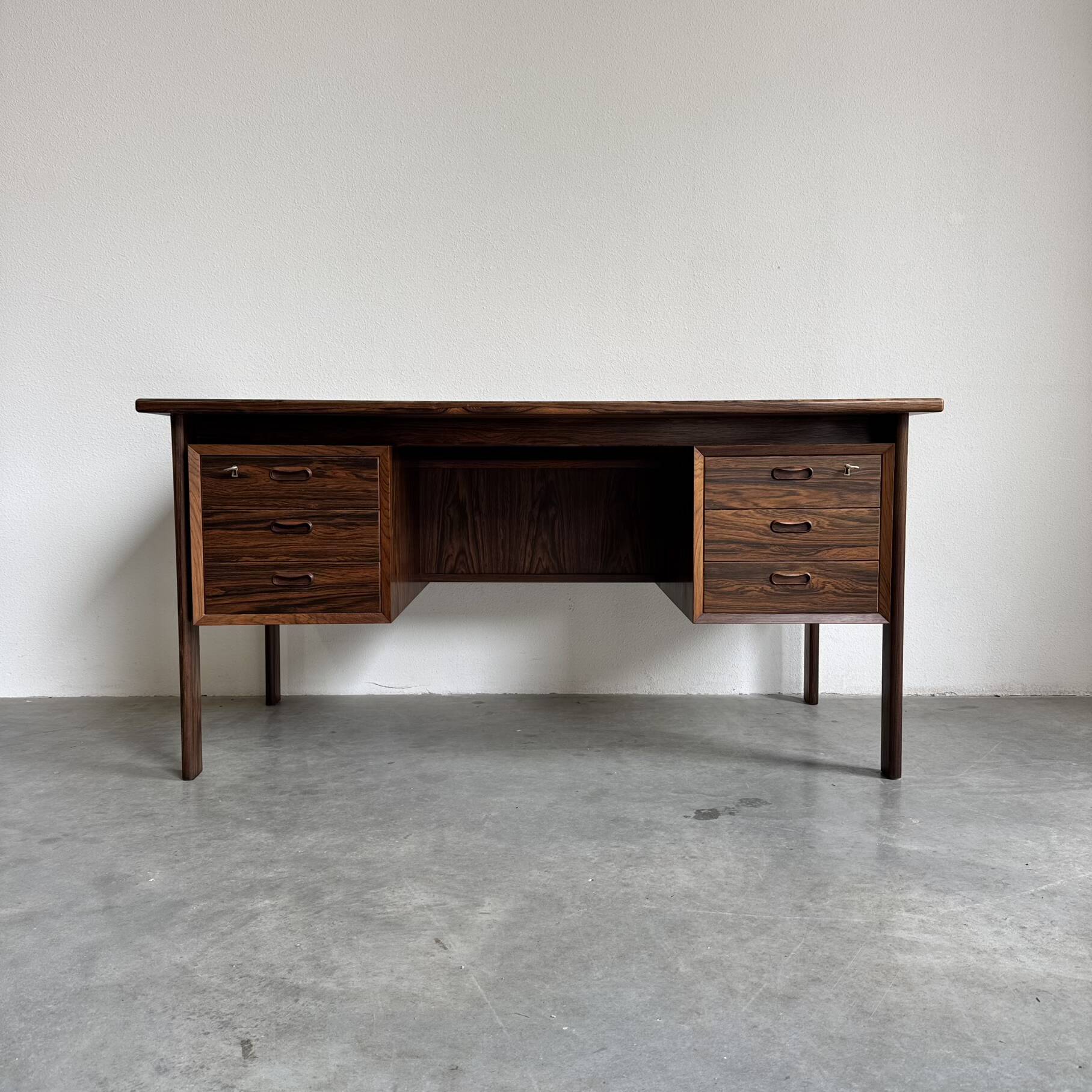Vintage freestanding desk rosewood