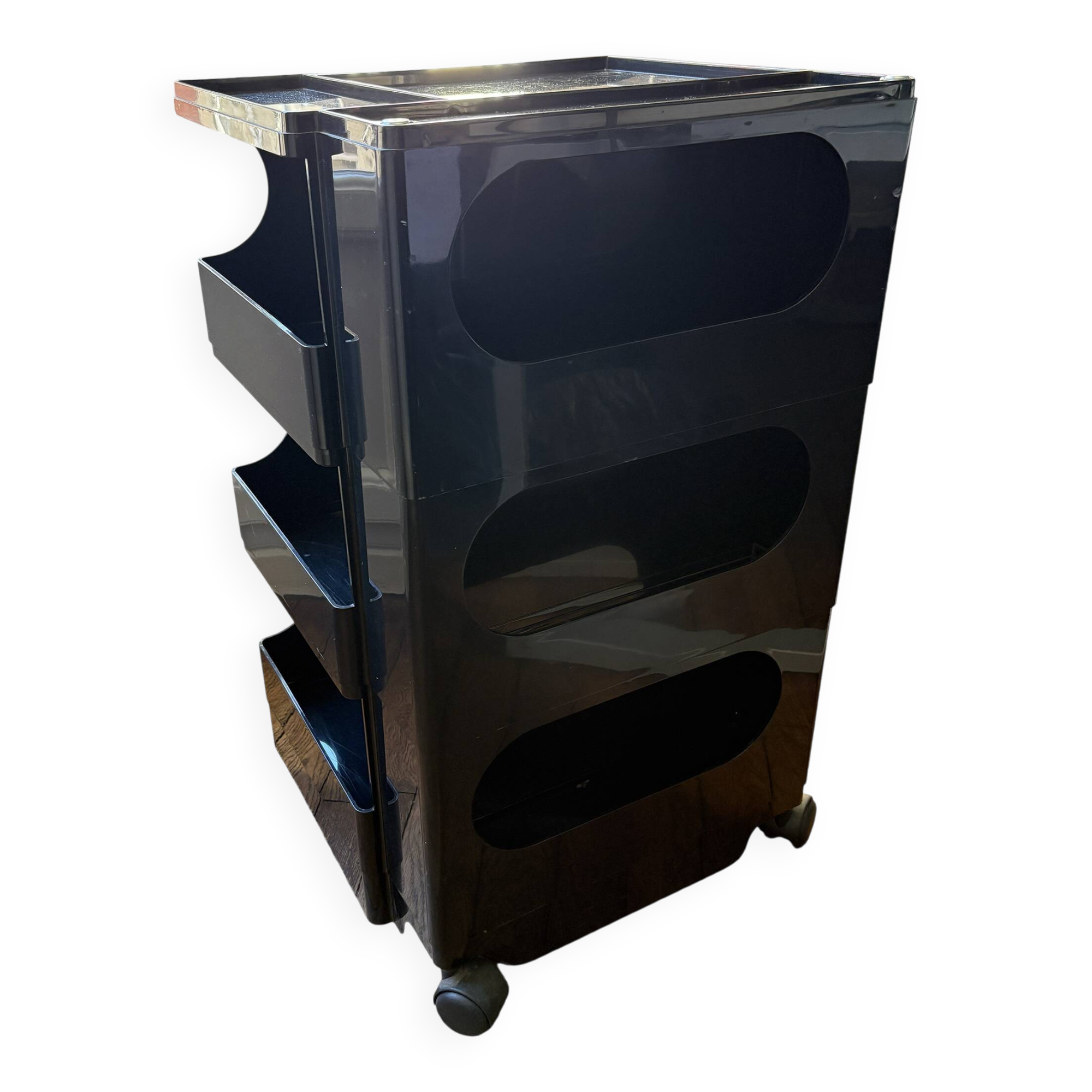 Boby B-Line trolley by Joe Colombo, designed by Joe Colombo, Italian design 1970.