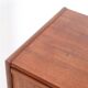 Restored Hanbjerg Møbelfabrik 'Tallboy' teak chest of drawers / Mid-century Danish modern design / 1960s