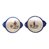 Deux bols bretons Henriot Quimper