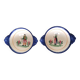 Two Henriot Quimper Breton bowls