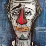 Poster exhibition Bernard Buffet at the Gallery Christiane Vallé 1986
