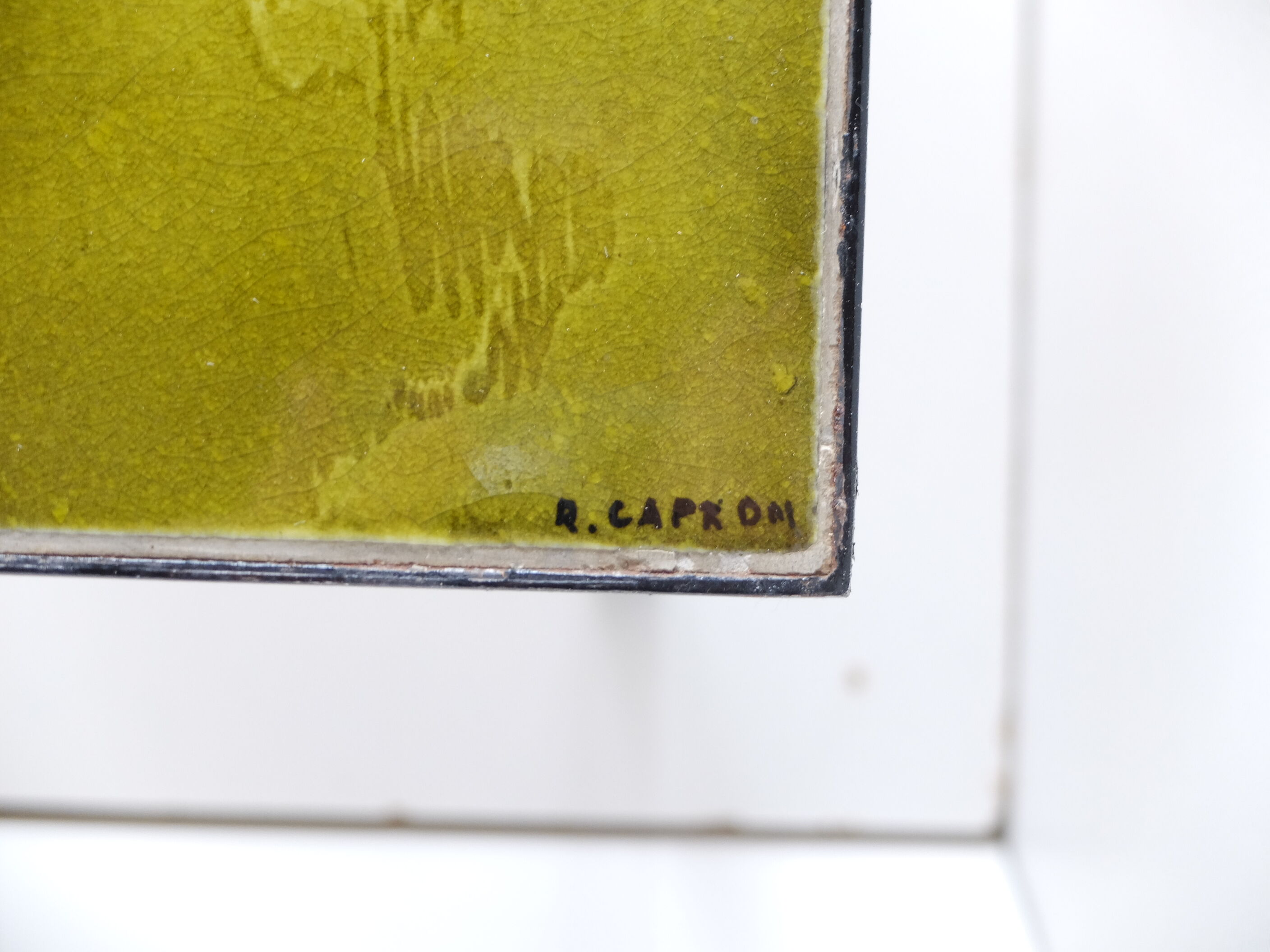 Coffee Table Signed Roger Capron, 1960