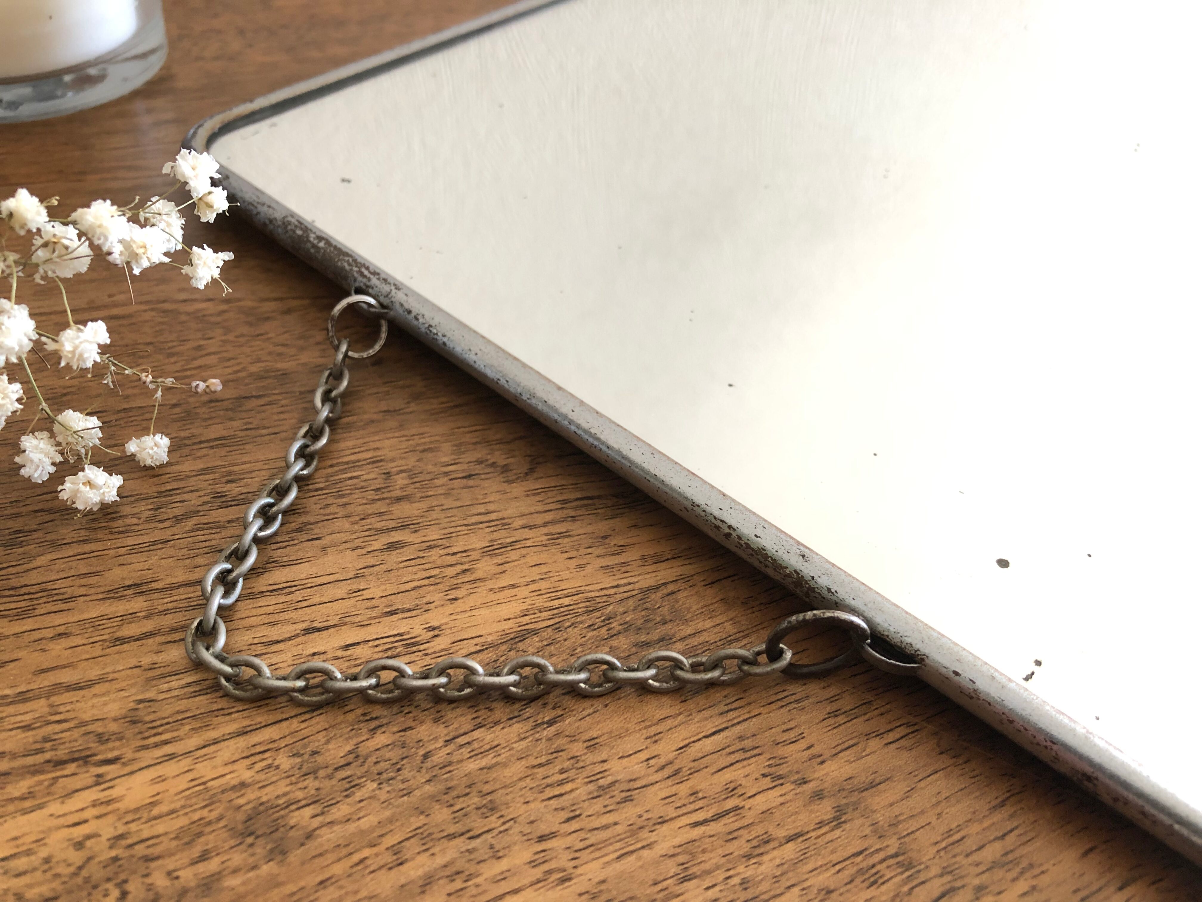 Barber mirror 30 x 24 cm