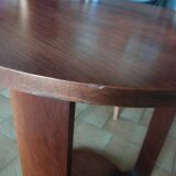 Art Deco tripod console pedestal table