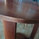 Art Deco tripod console pedestal table