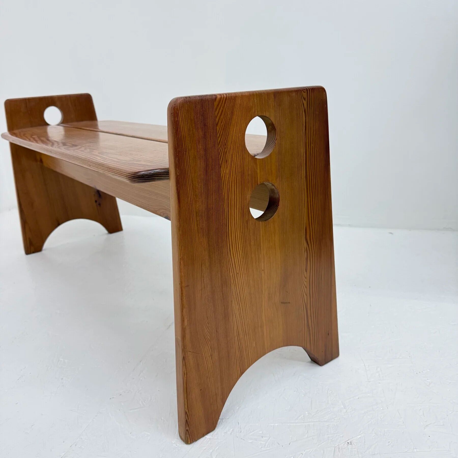 Mid-century modern bench by Gilbert Marklund for Furusnickarn AB, 1960s
