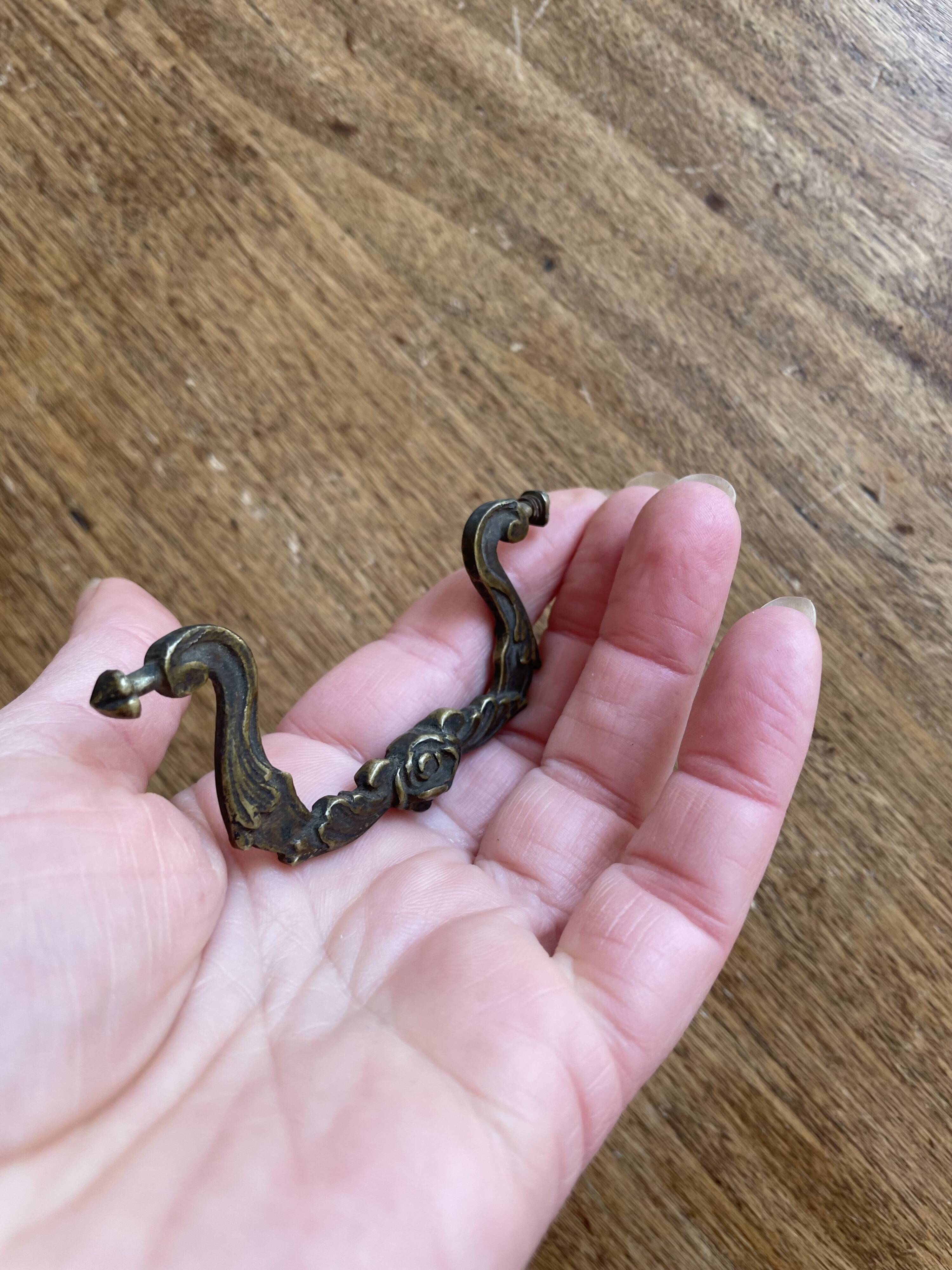 Small furniture handle, old vintage