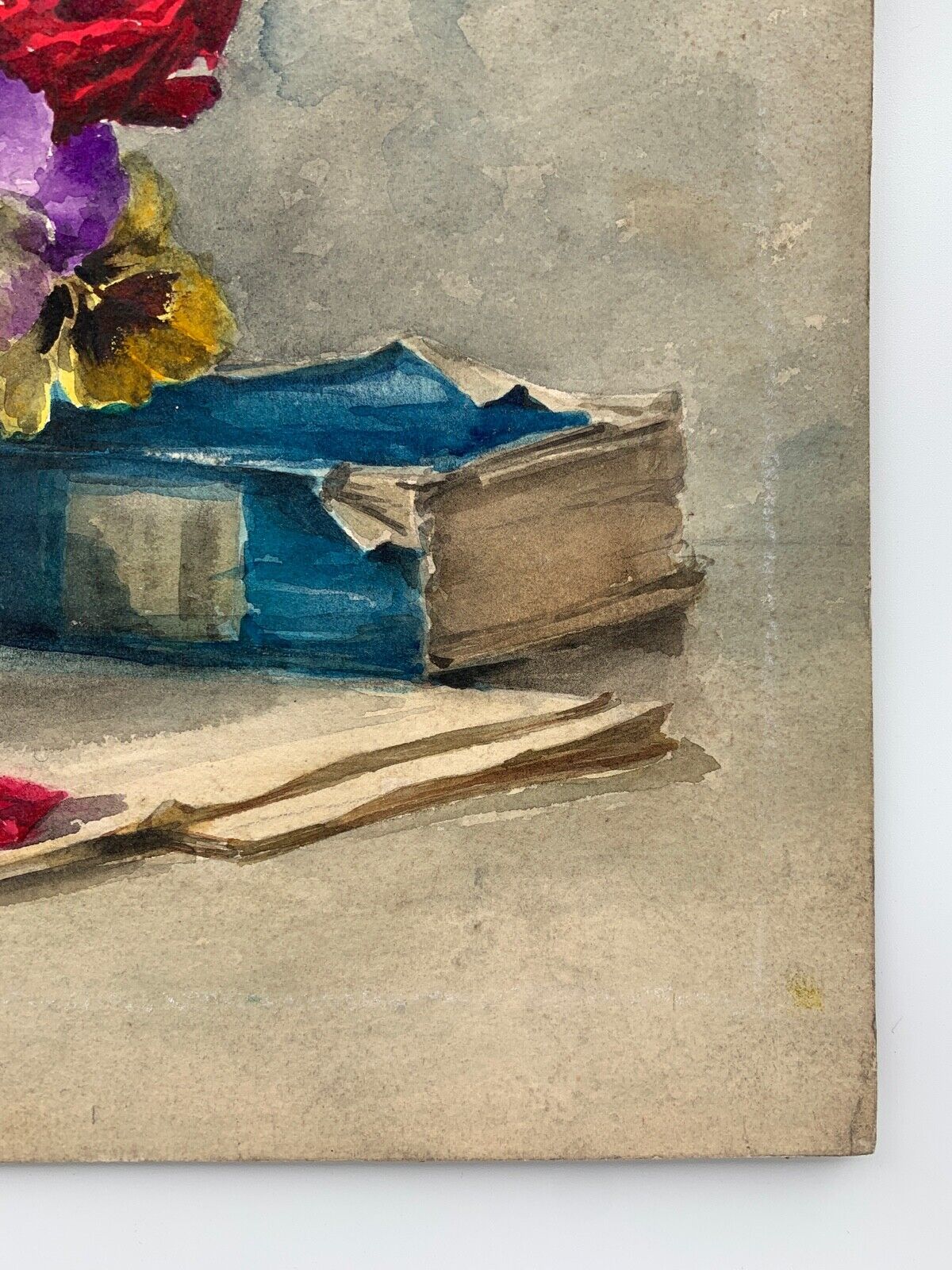 Watercolor on paper gabrielle guillot de raffaillac still life