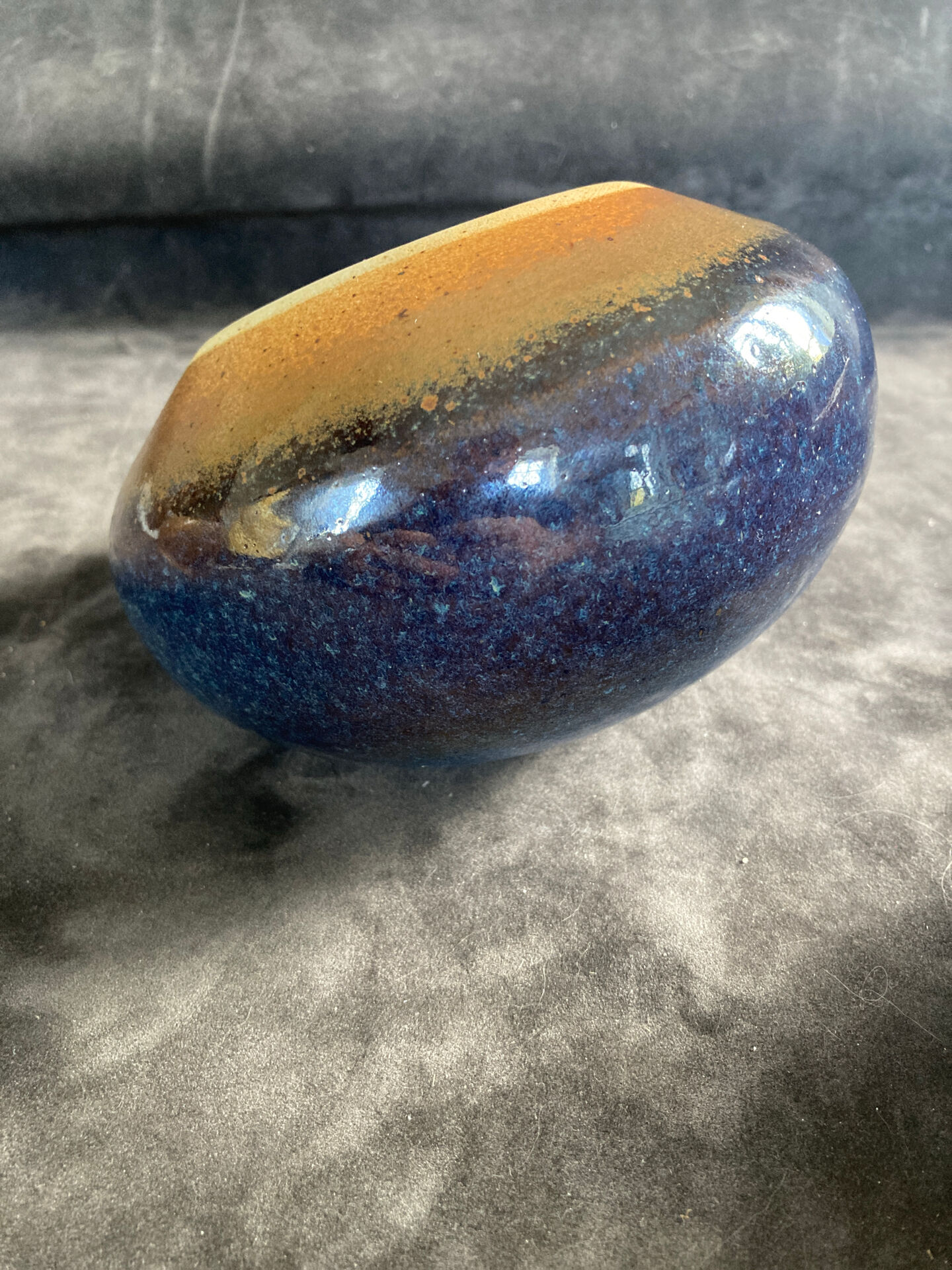 Celestial ceramic catchall vase