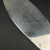 Christofle Marly fish serving fork, silver-plated, 1980s.