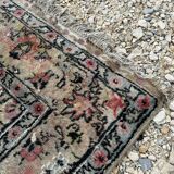 Persian wool and silk rug