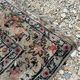 Persian wool and silk rug