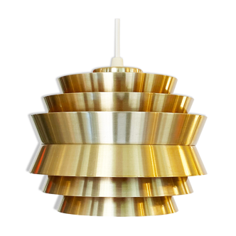 Pendant light "Trava" by Carl Thore for Granhaga Metallindustri. Sweden 1970s.