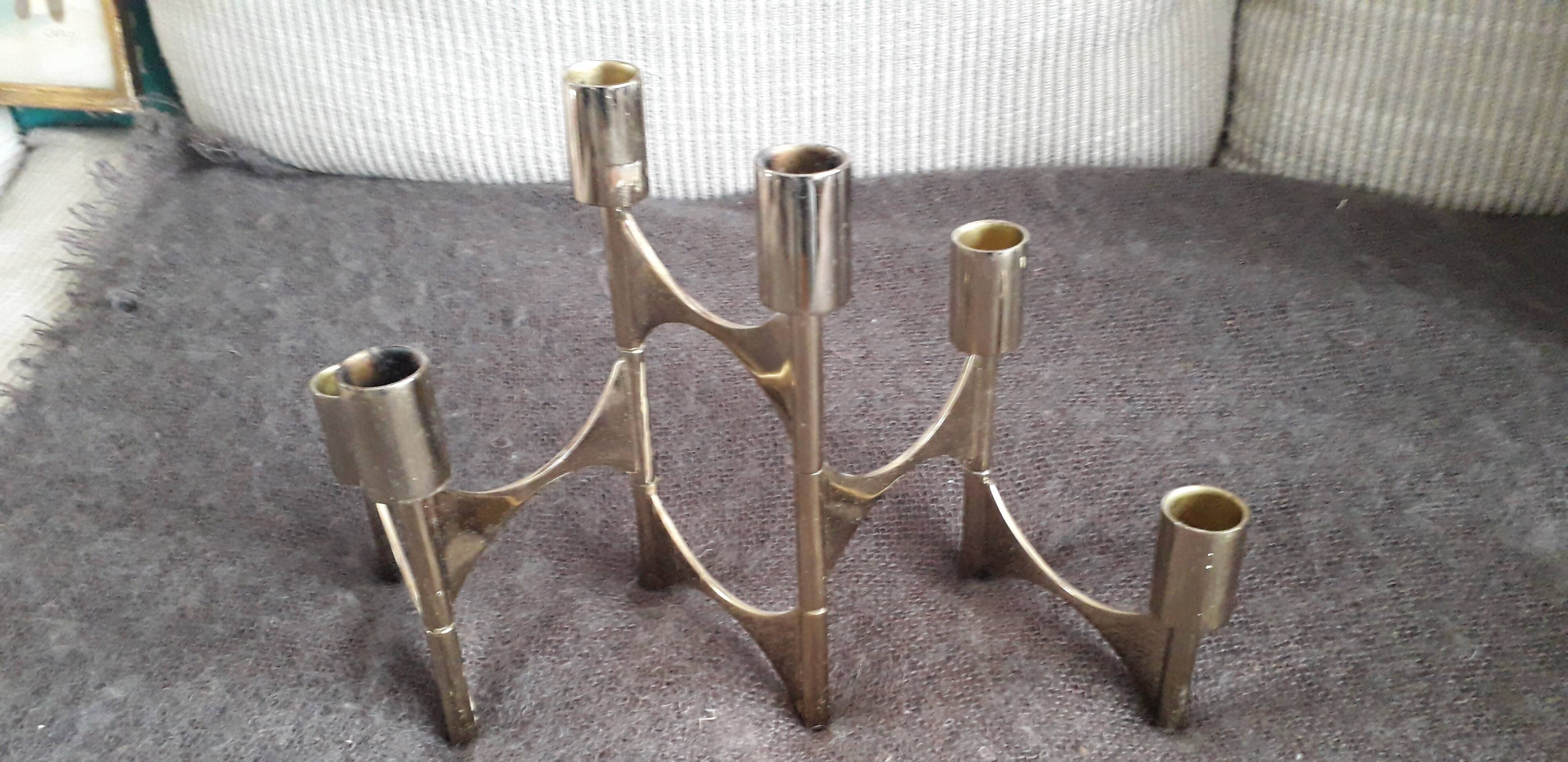 Scandinavian candle holder