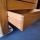 Vintage regain solid elm chest of drawers