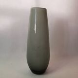 Pretty Soliflore Vase in Green / Gray Flowing Glass