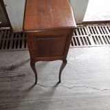 Vintage wooden bedside table