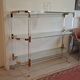 Hollywood Regency Bookshelf - Lucite & Brass - 1980s