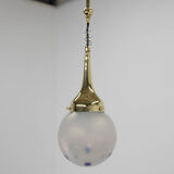 Art nouveau pendant lamp, 1920s