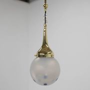 Art nouveau pendant lamp, 1920s