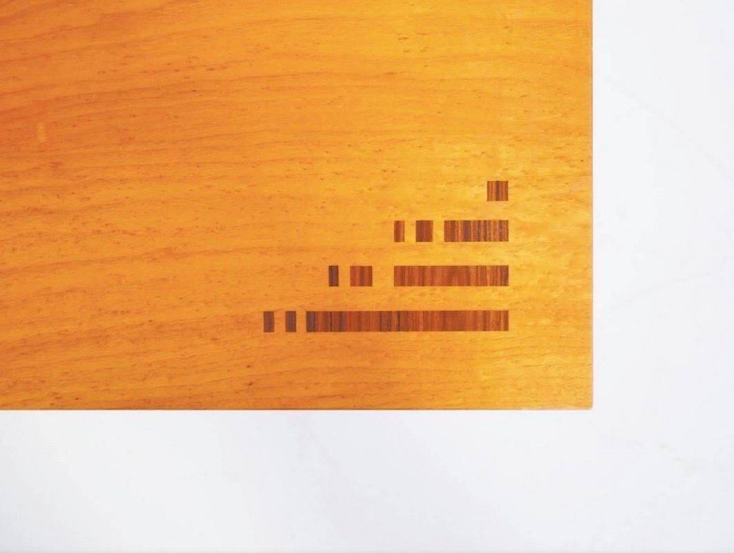 Walnut marquetry coffee table by Jaume Tresserra