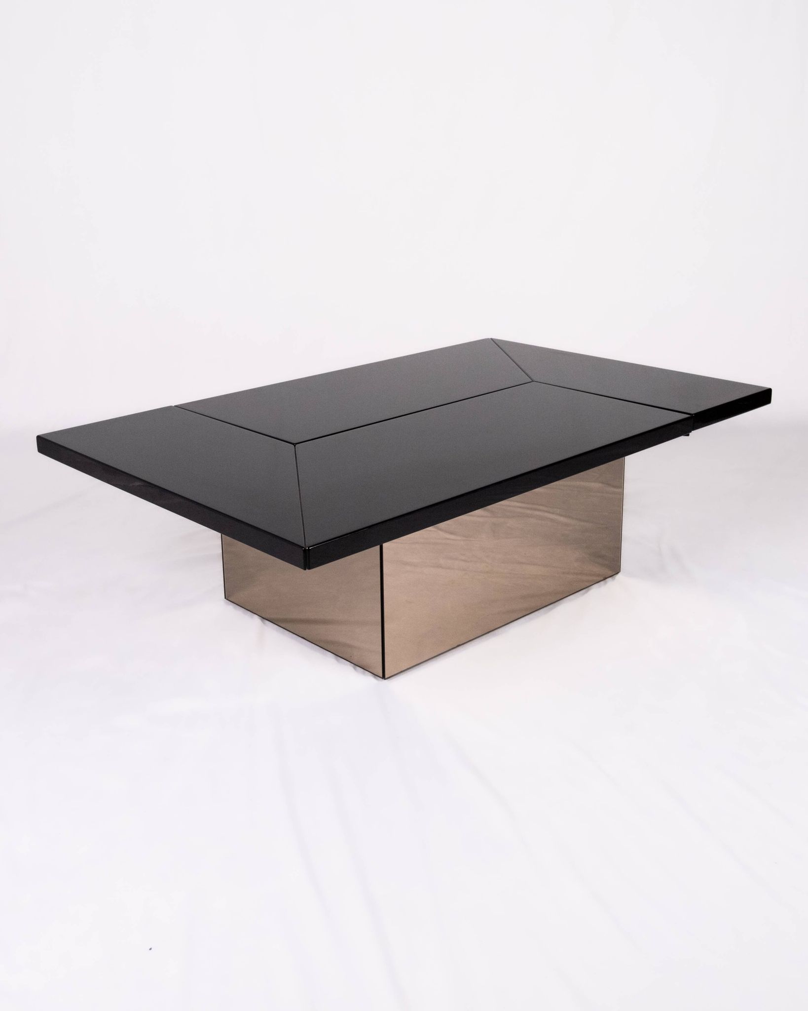 Lacquered bar coffee table by Paul Michel for Roche Bobois, France, 1980s