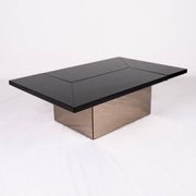 Lacquered bar coffee table by Paul Michel for Roche Bobois, France, 1980s