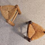 Pair of Dudouyt style stools