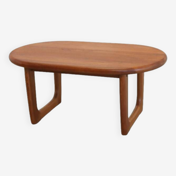 Niels Bach teak Danish design coffee table 'Hansen'