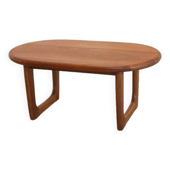 Niels Bach teak Danish design coffee table 'Hansen'