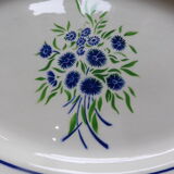 Oval serving dish from the Badonviller factory, Francine model 200870