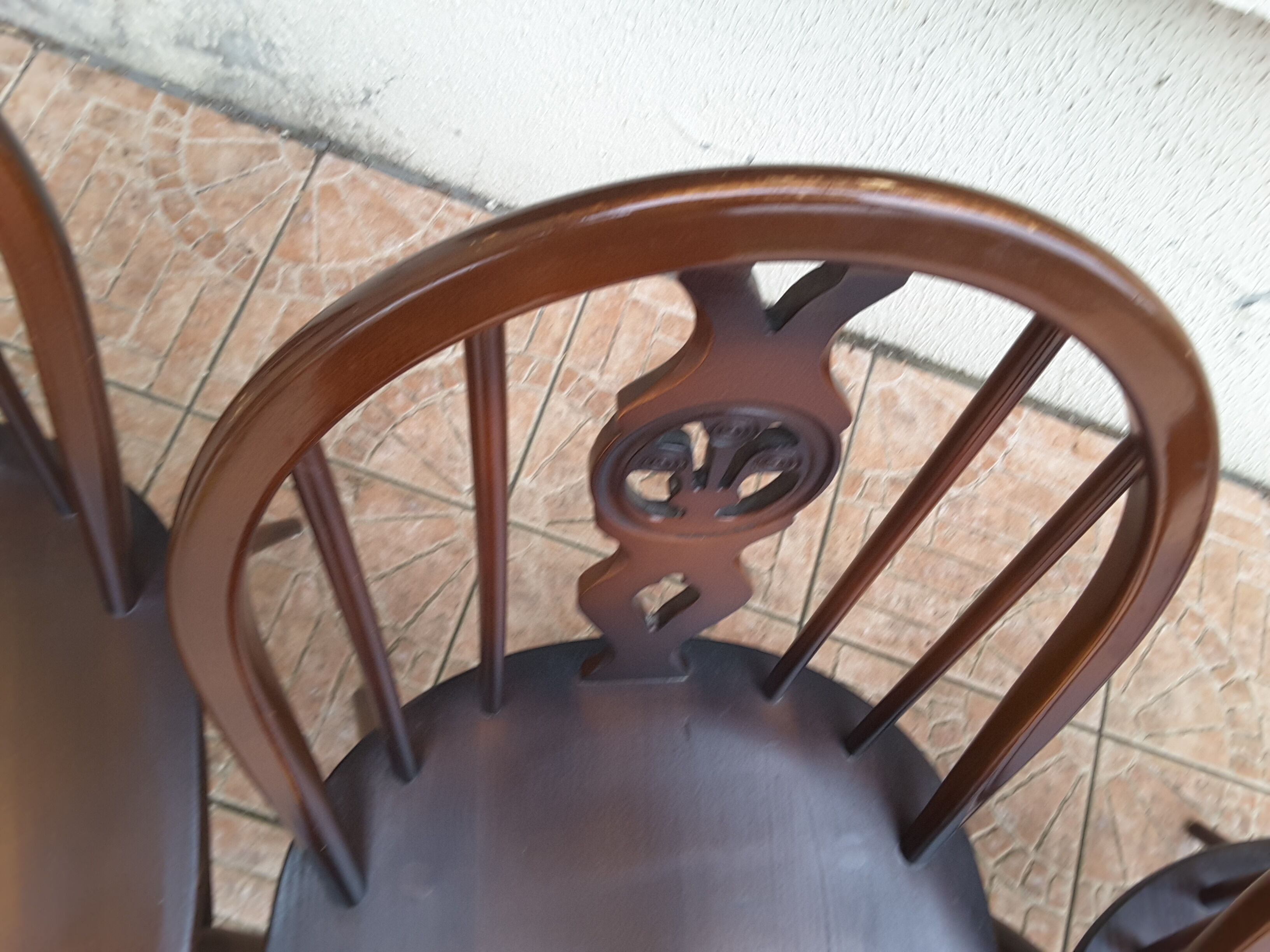 Six Ercol chairs