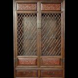 Lattice Chinese cabinet