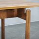 1960s Czech Coffee Table in Solid Oak by Krásná Jizba