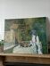Vintage canvas painting after Childe Hassam