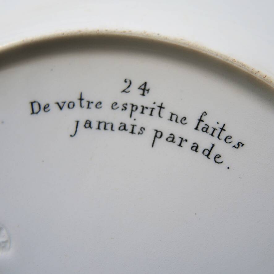 5 old ceramic speakers HB Choisy