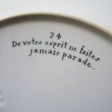 5 old ceramic speakers HB Choisy